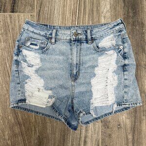 American Eagle Women's Distressed Jean Shorts, Size 6